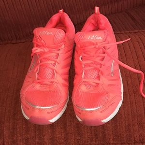 ⚡️ Neon Coral Sneakers